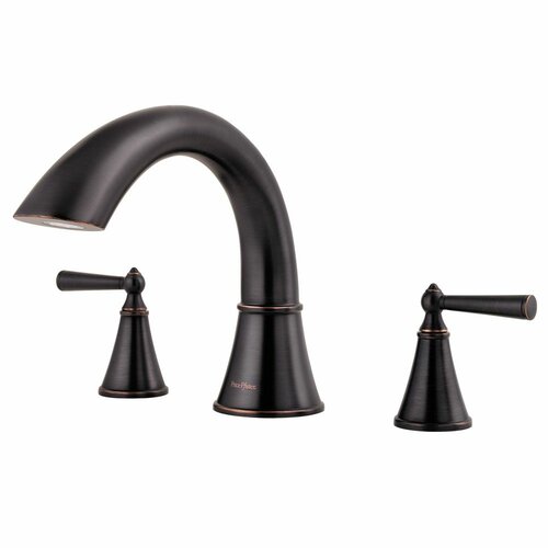 Pfister Saxton Double Handle Deck Mounted Roman Tub Faucet Trim